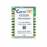 CC1125 Module, +24dBm, N515ES