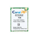 N622PA CC1312R7 CC1190 Module, +27dBm