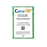 CC1125 Module, +15dBm, N512BS, UART