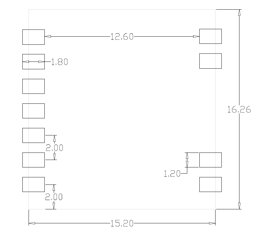 868MHz Transceiver CC1101 RF Module CAD 868MHz Transceiver CC1101 RF Module CAD