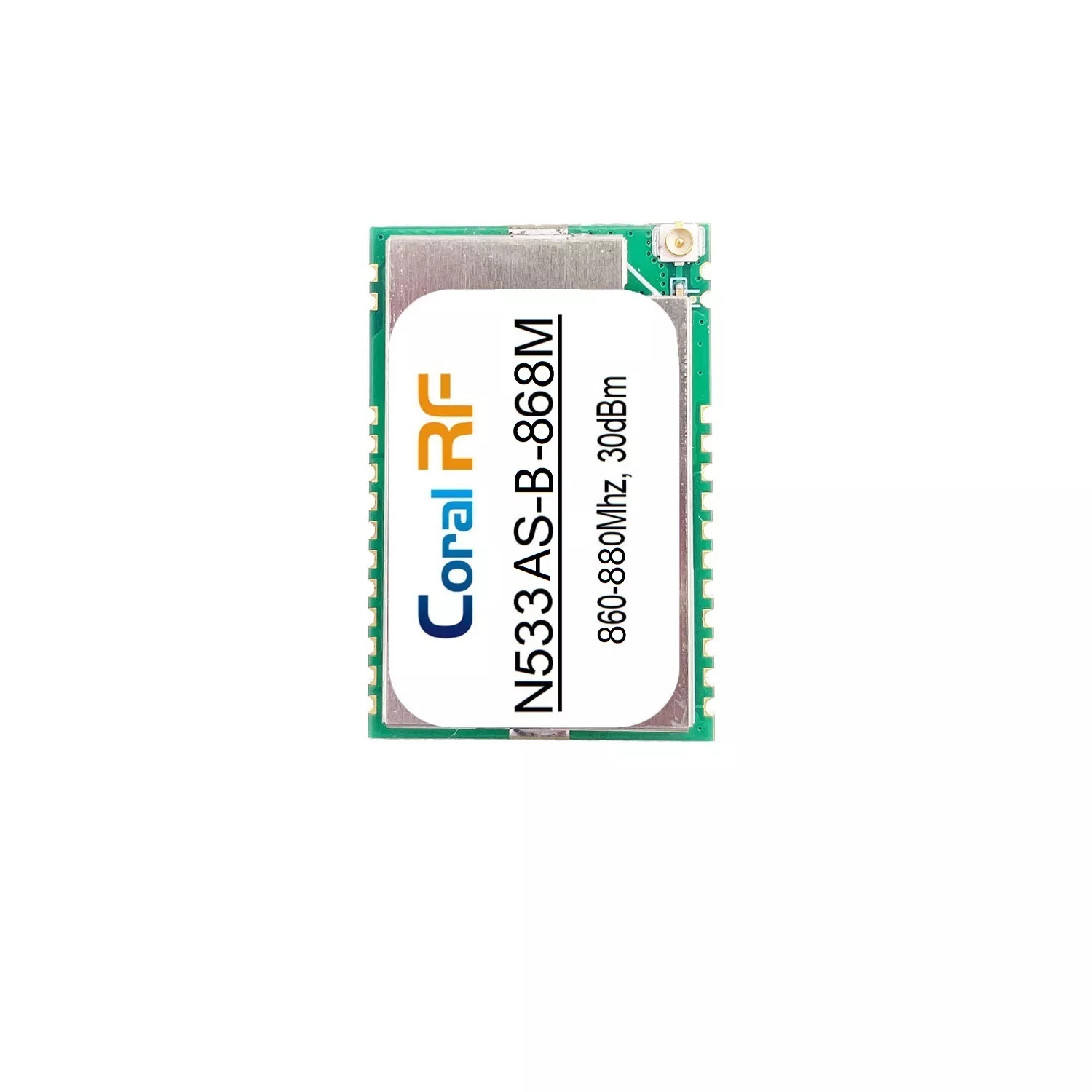 30dBm/1000mW cc1310/cc1312/cc1311/cc1314 + PA全功能型低功耗串口无线模块，169M/433/868M/915Mhz