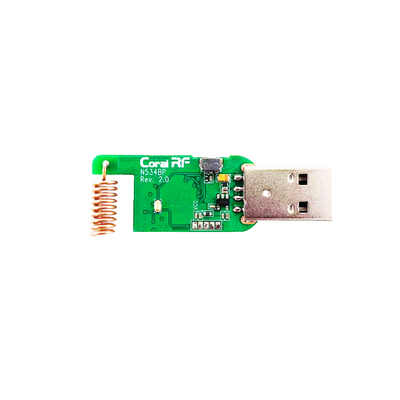 N534EP CC1314R10 USB Dongle | 14dBm 多频段无线网关 | 支持6LoWPAN/Sidewalk/Wi-SUN