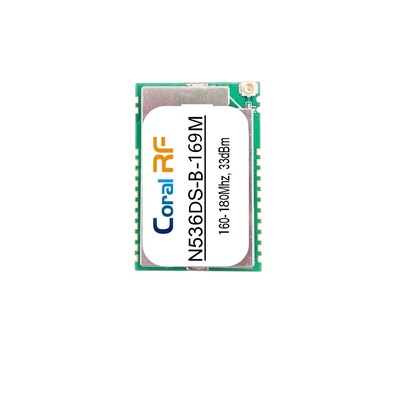 N536DS High-Power 169MHz Wireless Module | CC1311R3 + PA/LNA | +33dBm, 8km Range