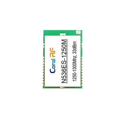 N536ES-B: CC1314R10 2W High-Power Wireless Module | 1250MHz | +33dBm | 6000m Ultra-Long Range