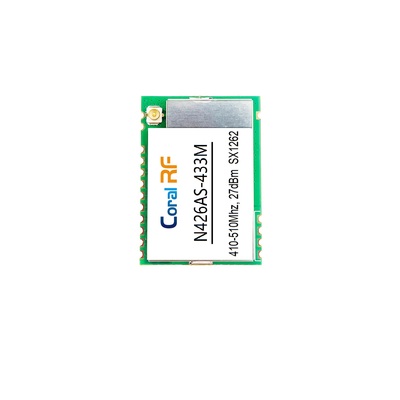 N426AS 1W大功率SX1262模块 | 30dBm 远距离7000米 | 169/433/868/915MHz LoRa模块 | 物联网无线抄表(2)