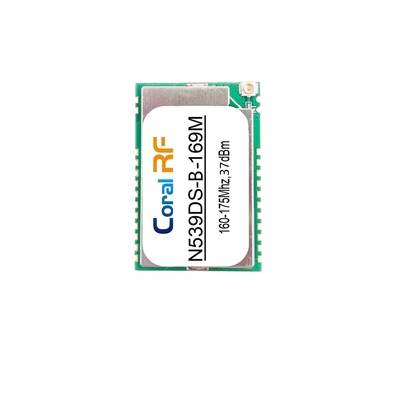 N539DS: 5 Watt High-Power 169MHz RF Module | CC1311R3 | +37dBm | -112dBm Sensitivity | Smart Metering & IoT