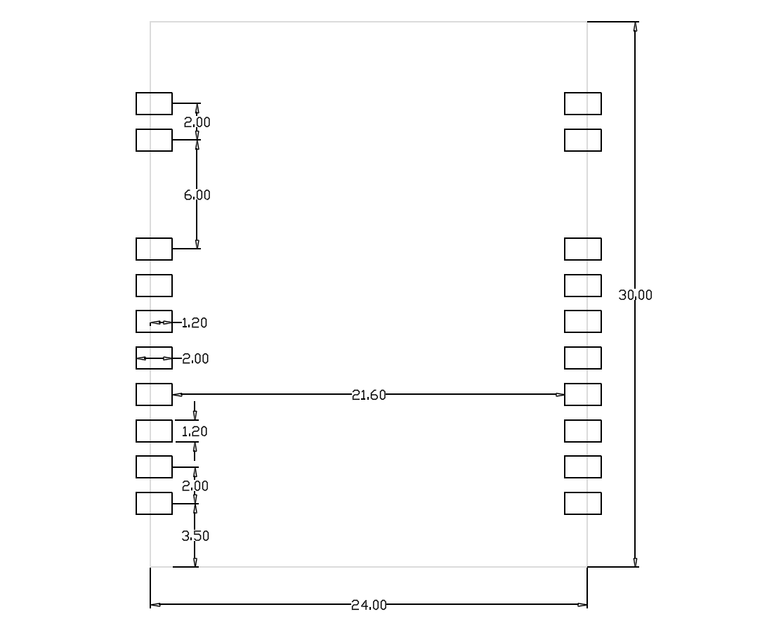 N542AS-SI4463 Module, +30dBm,169M/433M/868M/915MHz - Wireless Module ...