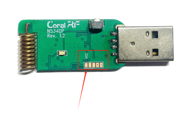 N534BP Dongle Debug Port