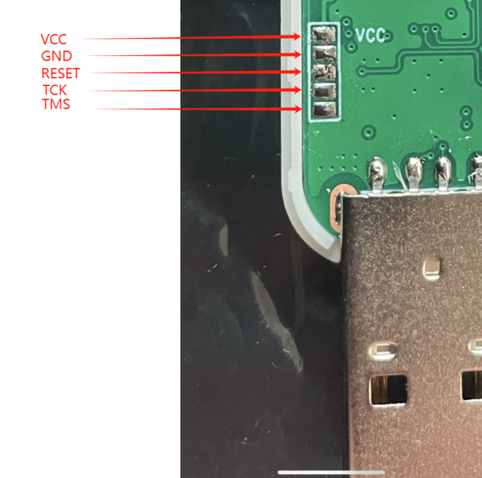 N732EP Dongle Debug Port