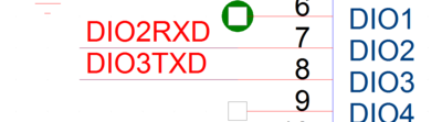 N534BP UART port
