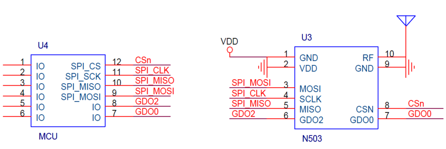 N503 typical application circuit  